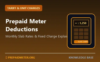 Prepaid Meter Deductions